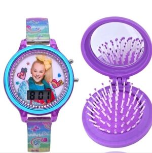 JoJo Siwa Flashing Watch With Pop- Up Brush Set